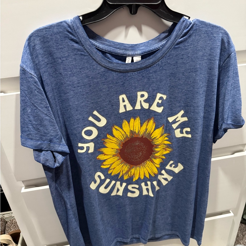Cato Blue 'You Are My Sunshine' Tee